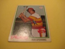 2016 Topps Series 1 65th Anniversary Buyback Red 1978 Rob Sperring Astros