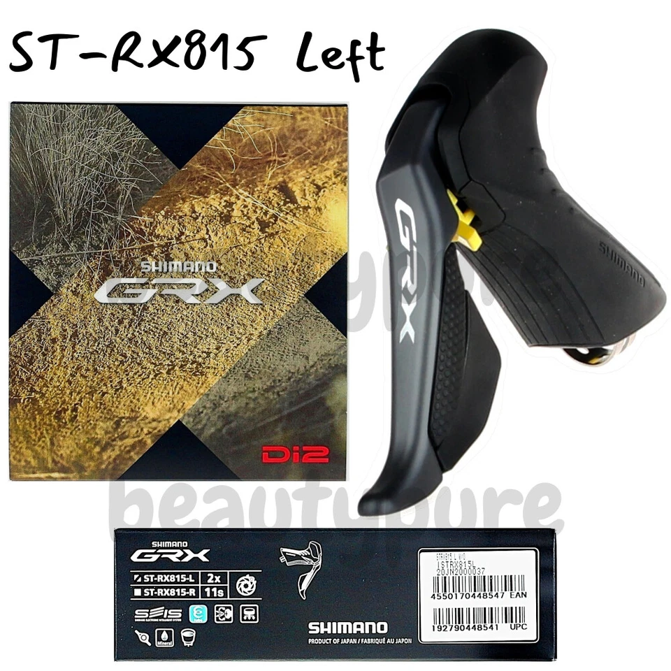 Shimano GRX ST-RX815 2x11Speed Di2 Drop-Bar Shifter/Hydraulic Brake Lever (Left) - Image 1 of 1