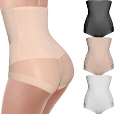 Miederslip Miederhose Shapewear Taillenformer mit Silikonlin​ien Make-Up Effekt