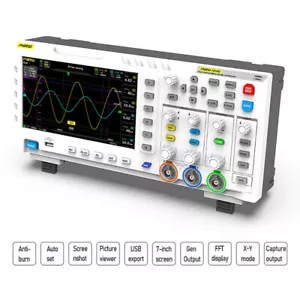 7inch FNIRSI 1014D Digital Oszilloskop 2-Kanal 1GSa/s Signal Generator - Picture 1 of 13