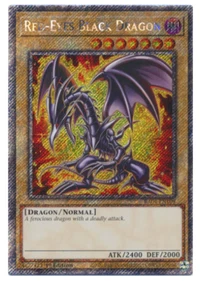 Red-Eyes Black Dragon (7th Art) - RA04-EN109 - Platinum Secret Rare Stampede - Picture 1 of 1