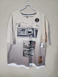  Disney Star Wars T Shirt Herren Große L Ultraviolett Tinte Neu mit Etikett - Bild 1 von 8
