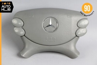 Bolsa de aire para volante Mercede R230 SL500 SL55 AMG CLK500 E350 gris OEM Foto 1 de 4