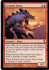 Firemaw Kavu *PLAYSET* Magic MtG x4 Time Spiral SP