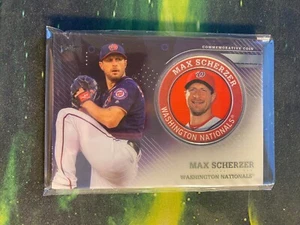 2020 Topps #TPM-MS Max Scherzer 💥🔥Topps Player Medallions 🔥💥Nationals ⚾ - Bild 1 von 2