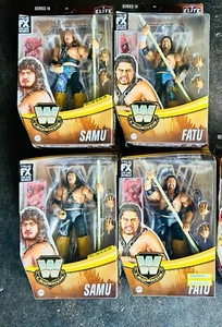 WWE Elite Legends Series 18 Fatu & Samu 6" Base, Chase Figures New - Picture 1 of 1