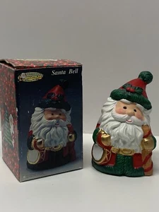 Artmark Collection Of Holiday Treasures 1998 Santa Bell NIB - Picture 1 of 11