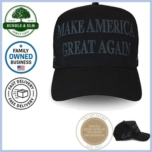 45-47 MAGA Hat Patriotic Embroidered Adjustable Cap American Flag USA - Picture 1 of 4