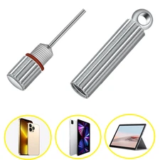 stainless steel SIM Card Tray Open Remover Eject Needle Ejector safety Pin Tool