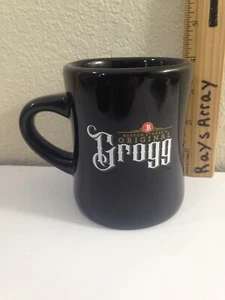 Boston Stoker's Original Grogg Black white Diner Restaurant Coffee Mug Cup - Picture 1 of 6