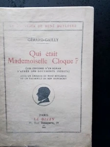 Qui était Mademoiselle Cloque ? - GERARD-GAILLY - Imagen 1 de 1