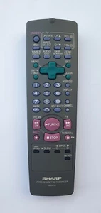 REMOTE CONTROL SHARP ORIGINAL G0247AJ VIDEO TV VCR NEW VC-MH715HM VC-MH705LM - Bild 1 von 1