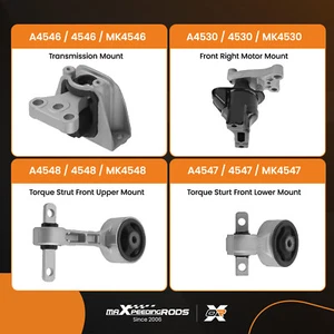 4* Engine Motor & Manual Trans Mount For Honda Civic 1.8L Petrol 2006-2011 A4530 - Bild 1 von 12