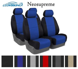 Coverking Custom Seat Covers Neosupreme Front and Rear Row - 6 Color Options - Picture 1 of 11