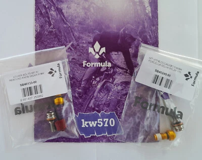 Formula - Kit viti bloccaggio gamba e chiave rebound Selva S/Selva C - NEW - Image 1 of 2