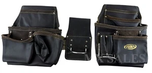 Werkzeugtasche/Tasche aus ölgegerbtem Leder, Schreiner, Bau, Gestell... - Bild 1 von 3