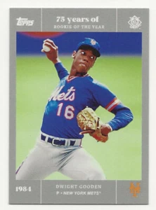 2022 Topps Rookie of the Year 75th Anniversary DWIGHT GOODEN Platinum 33/75 Mets - Picture 1 of 1