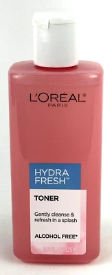 Tónico fresco Loreal Paris Hydra 8,5 oz limpia y refresca en un chapoteo Foto 1 de 2