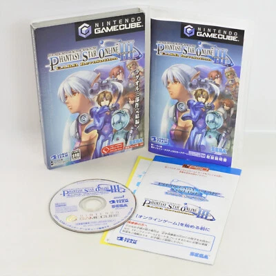 PHANTASY STAR ONLINE Episode III 3 Gamecube Nintendo For JP System 0555 gc - Image 1 of 4
