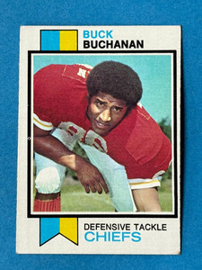 1973 TOPPS #497 BUCK BUCHANAN EX HOFer