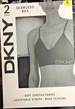 DKNY Seamless Mesh-Back Sports Bra - Macy's