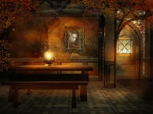 10x8ft Halloween Witch Room Magic Crystal Photo Background Vinyl Studio Backdrop - Picture 1 of 10