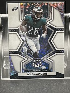 🔥 MILES SANDERS  🦅 2022 MOSAIC ✨ WHITE SPARKLE #157 ✨ SSP 📈