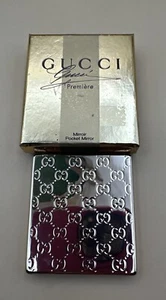 "Espejo de bolsillo plegable GUCCI, 2,5"" X 2,25""" - Imagen 1 de 5