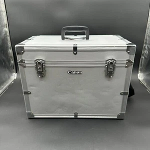 Vintage Canon HC-3200 Hard Case Original Aluminium Trunk Case Suitcase - Picture 1 of 20