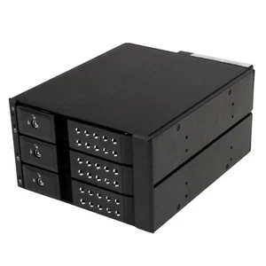StarTech 3 Bay 3.5" SATA/SAS Trayless Mobile Rack Backplane - Picture 1 of 3
