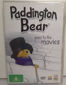 NEW SEALED PADDINGTON BEAR GOES TO THE MOVIES DVD Region 4 - Picture 1 of 5
