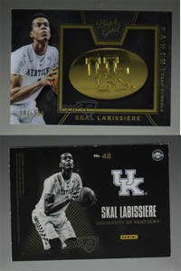 2016-17 Panini Black Gold Collegiate Team Symbols /199 Skal Labissiere Rookie RC