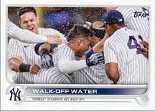 2022 Topps Walk-Off Water New York Yankees #119