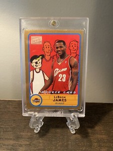 LeBron James 2003-2004 Bazooka Joe GOLD Rookie #276 Cleveland Cavaliers
