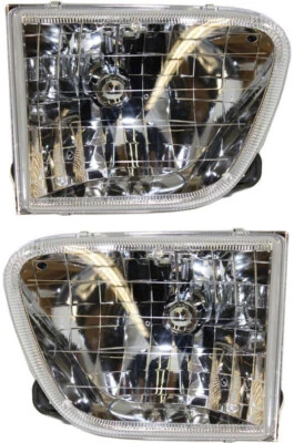  Driver and Passenger Side Headlight For Mercury Mountaineer 1998-2001 Foto 1 de 4