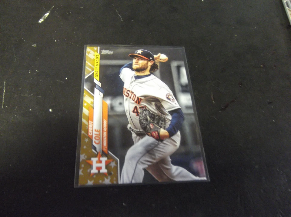 2020 TOPPS FACTORY SET GOLD STAR PARALLEL SP #2 GERRIT COLE YANKEES - Image 1 of 1