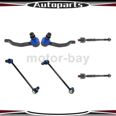 Front Inner Outer Tie Rod End Sway Bar Link Kit For Nissan Altima 2018 2017 2016 - Image 1 of 4