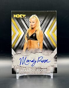 2017 Topps WWE NXT MANDY ROSE Rookie AUTO