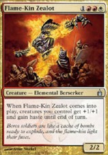 FLAME-KIN ZEALOT X4 4 4X Ravnica MTG Magic the Gathering Cards DJMagic