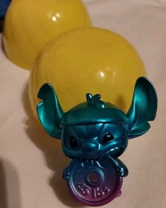 Disney That's So Stitch Mini Figure Speciale Rara Sollevatore di Pesi Metallizzato - Foto 1 di 3