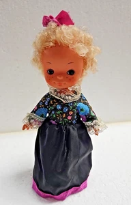 VINTAGE toy DOLL BAMBOLA FURGA 19 CM 1969 n 10277 - Bild 1 von 2