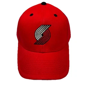 Portland Trail Blazers NBA Cap Hat Red ￼ Adjustable Ultimate Fit Performance New - Picture 1 of 10