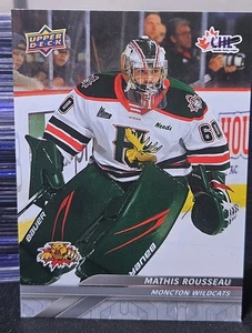 24-25 Upper Deck CHL Mathis Rousseau 🚨🚨🚨 Halifax Mooseheads - Picture 1 of 2
