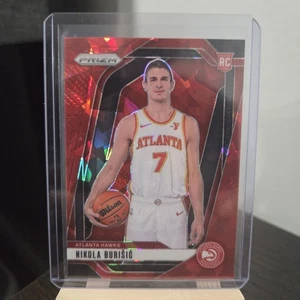 2024-25 Panini Prizm Red Ice Nikola Durisic Rookie Card - Picture 1 of 2