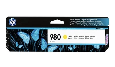 Cartucho de tinta amarillo HP 980 ORIGINAL (D8J09A) Foto 1 de 4