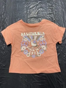 Girls T Shirt Color Pink With California On It Size 4 - Picture 1 of 1