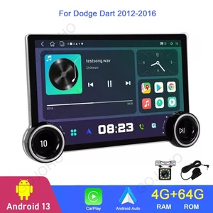 10“ 4+64G For 2012-2016 Dodge Dart Apple Carplay Android 13 Car Stereo Radio GPS - Foto 1 di 22