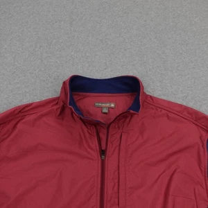Peter Millar Crown Sport Pullover Golf 1/2 Zip Stoke Tour 2017 Lightweight L - Picture 1 of 6