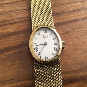 Berkeley Geneve Fond Acier Inoxyodable Ladies Watch 10 Micron Gold Plated - Picture 1 of 5