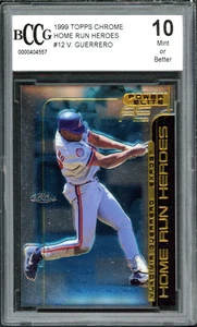 1999 Topps Chrome Home Run Heroes Vladimir Guerrero # 12 BCCG 10 - Picture 1 of 2